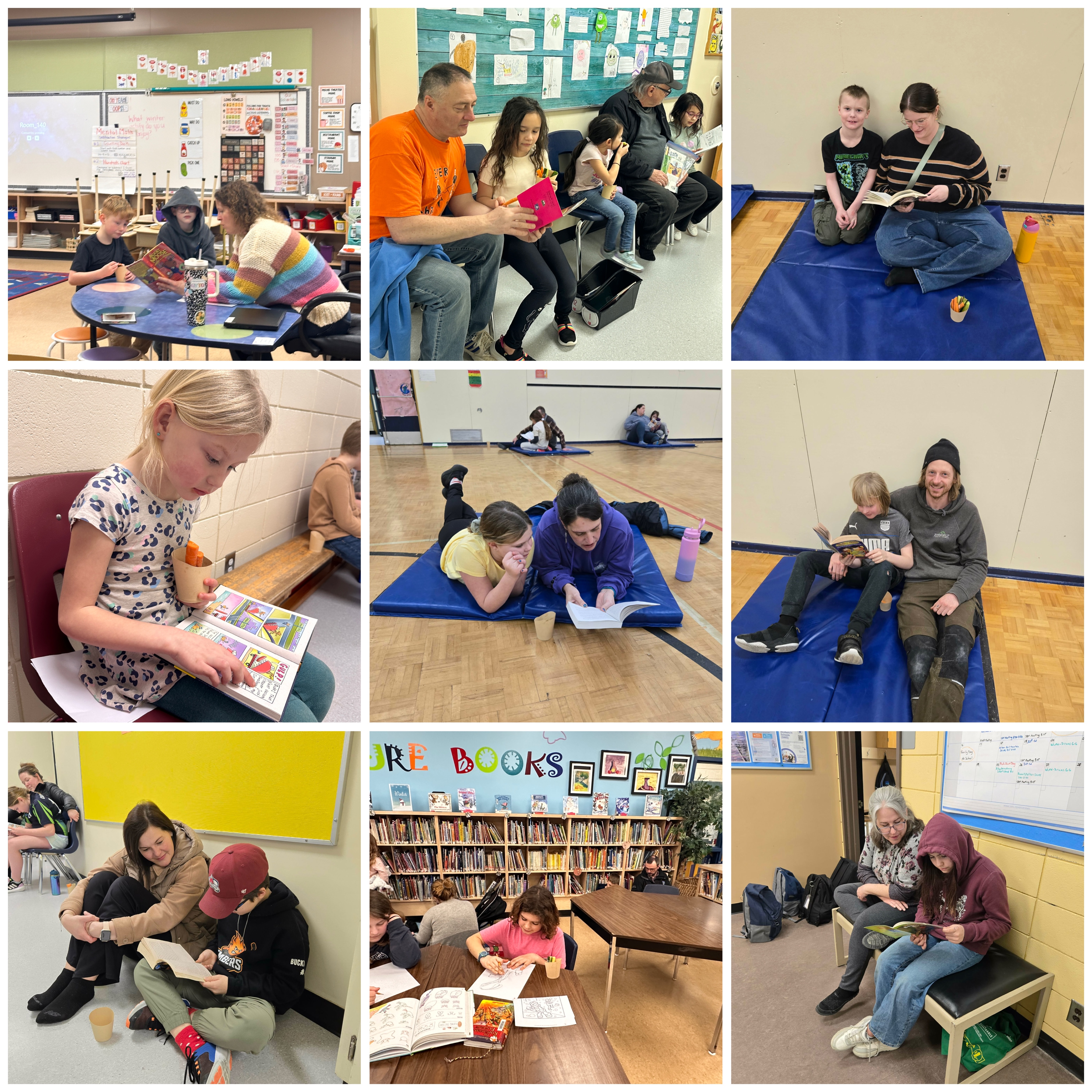 Family Literacy Day2 dwayne benvin